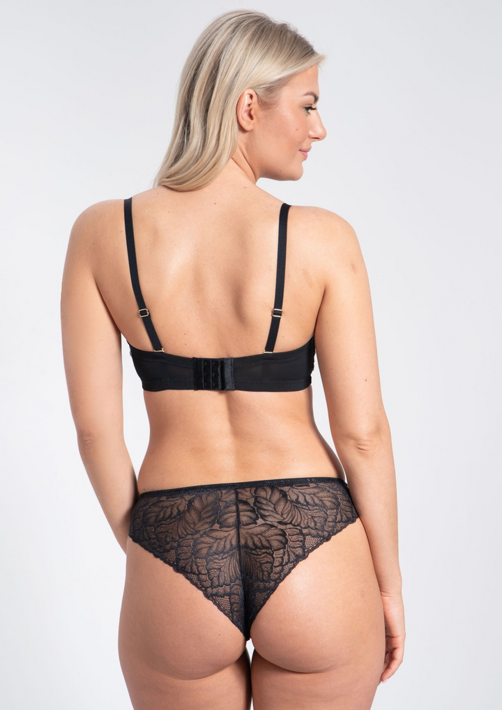 Amelia Strapless Bra | Black