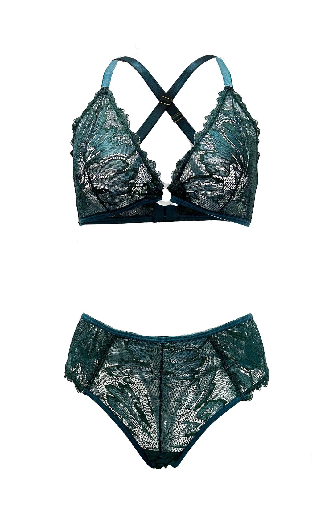 Peacock Coral Brazilian Panty