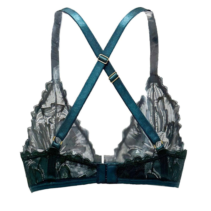 Peacock Coral O-Ring Bralette