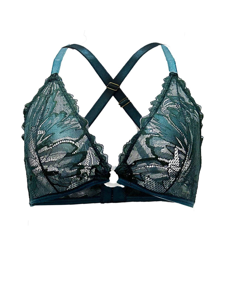 Peacock Coral O-Ring Bralette