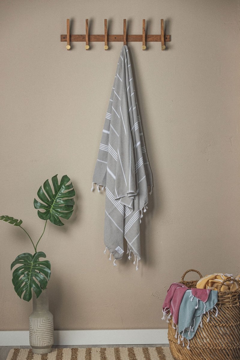 Perfect Classic Towel Collection – 40”x70” Lightweight Organic Turkish Cotton Towels