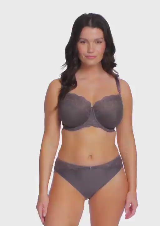 Model full bust full side support bra