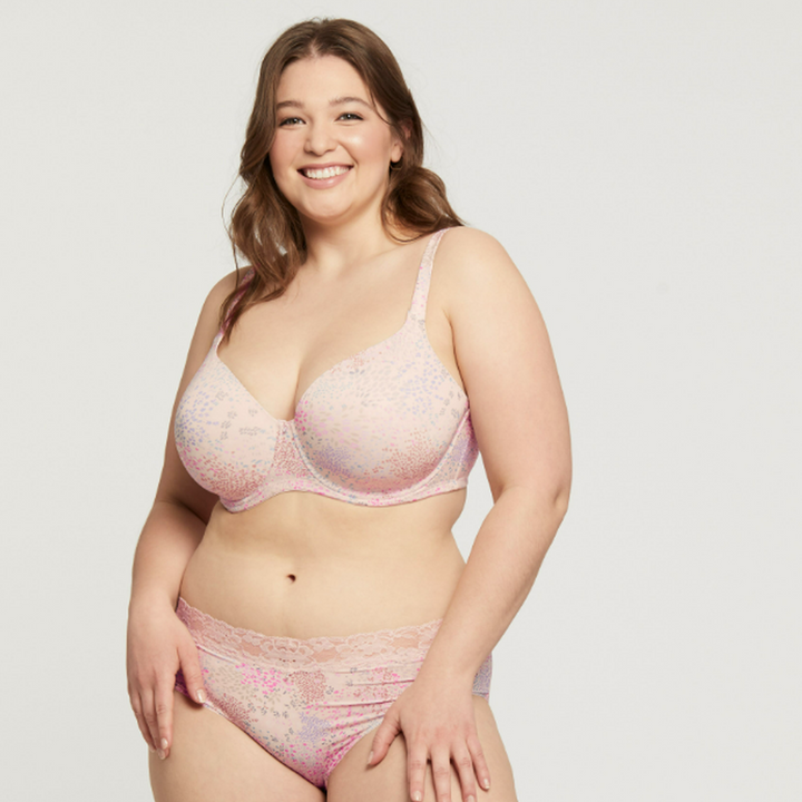 Pure Plus Full Coverage T-Shirt Bra | Flower Field