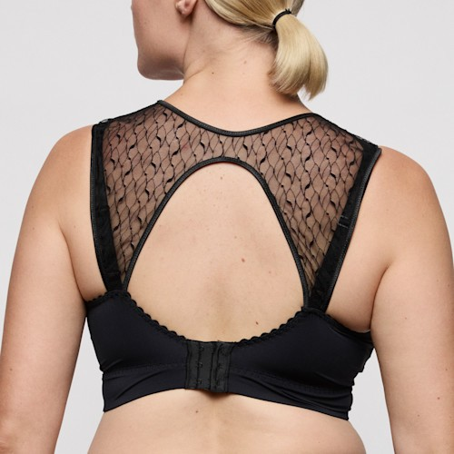 Naica Full Bust Bralette | Black