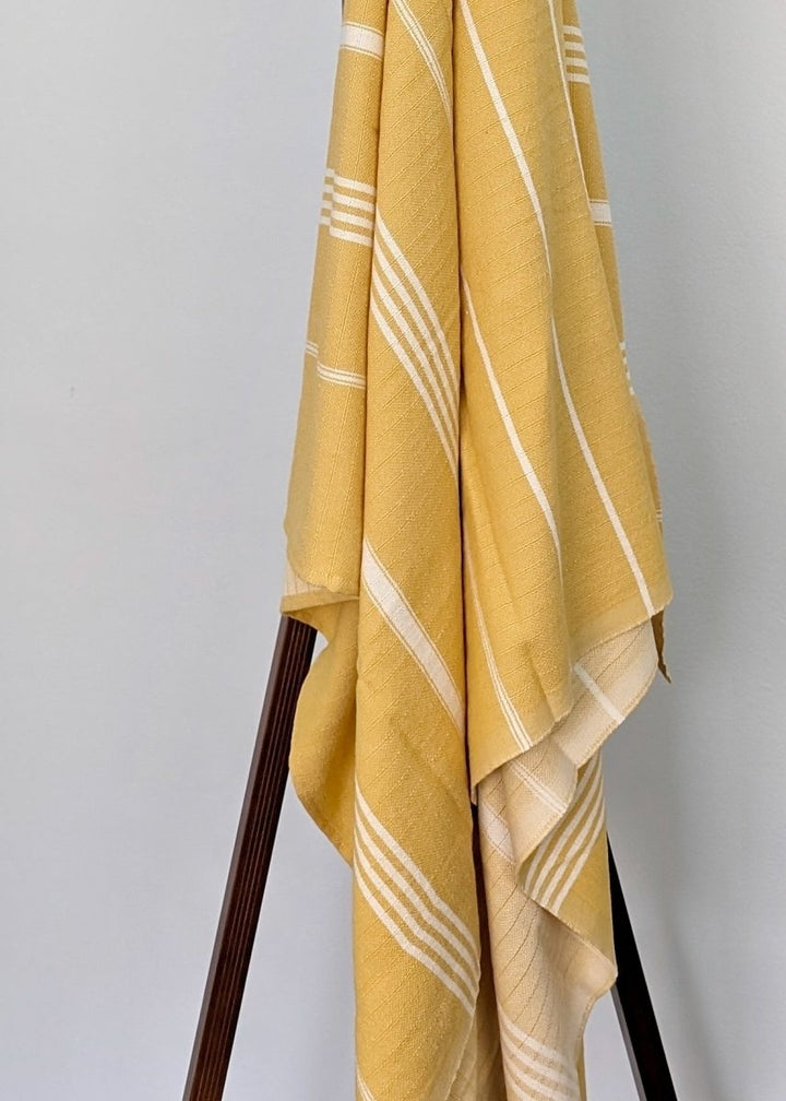 Surfside Towel Collection – Tassel-Free Turkish Cotton Towels, 39”x70”, Sand-Repelling