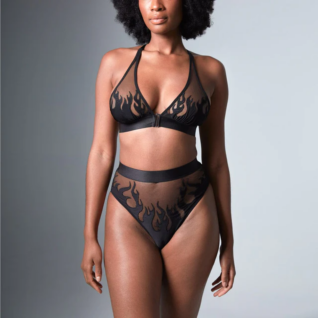 Smokin Mirrors Bikini | Black