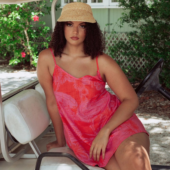 Tropical Toile Mini Slip