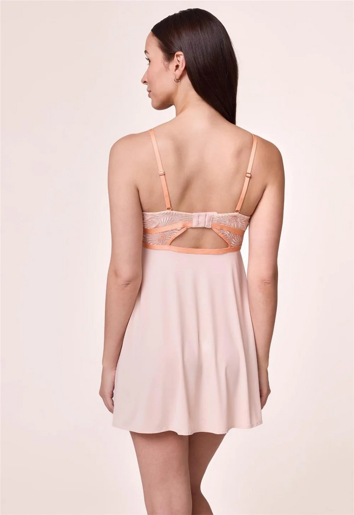 Tangerine Dreams Chemise and Thong Set | Tangerine