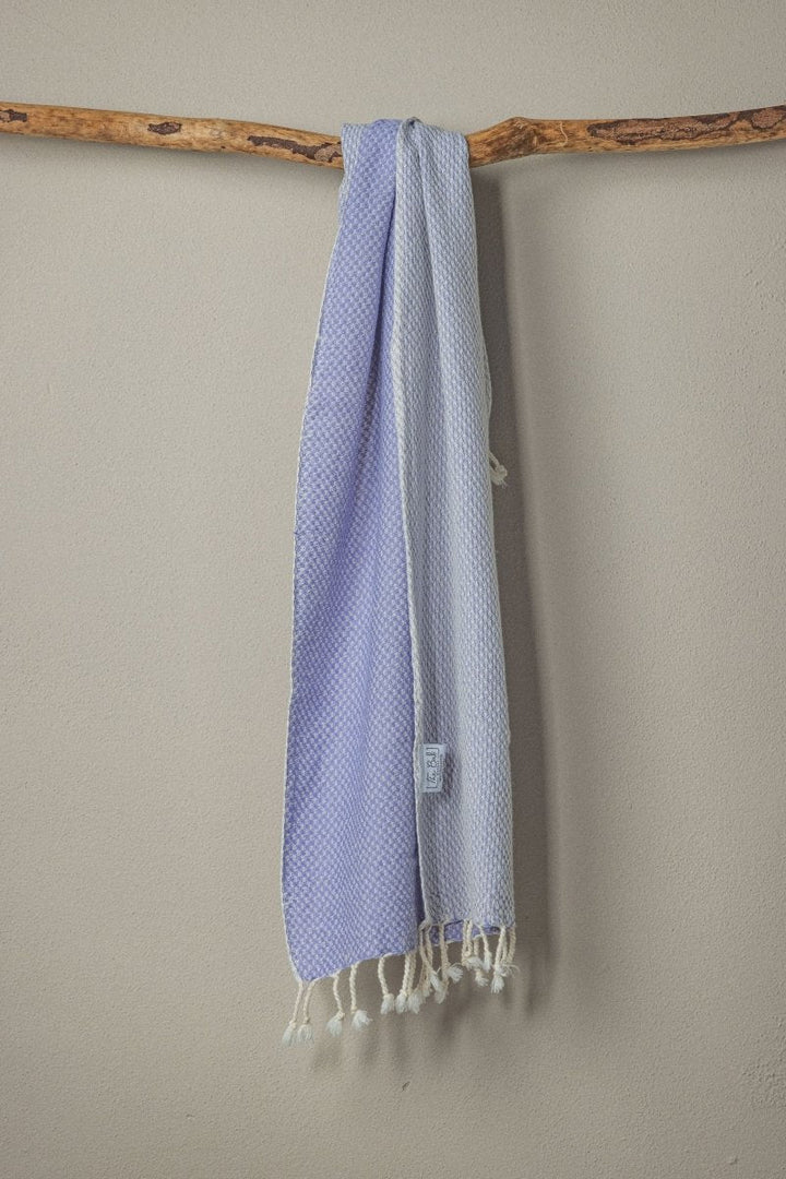 Waffle Weave Hand Towel Collection – 20”x40” Organic Turkish Cotton Towels with Tassels