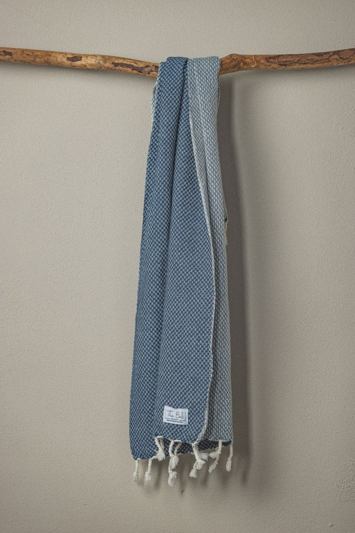 Waffle Weave Hand Towel Collection – 20”x40” Organic Turkish Cotton Towels with Tassels