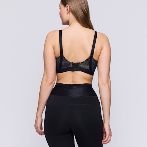 The Game Sports Bra | Black