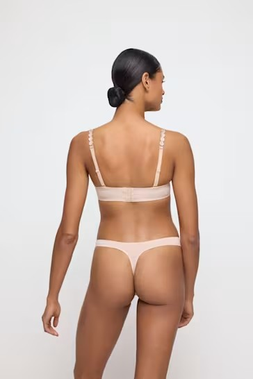 Tom Padded Balcony T-shirt Bra | Cafe Latte