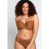 Curvy Kate Luxe Convertible Bra in Caramel Color