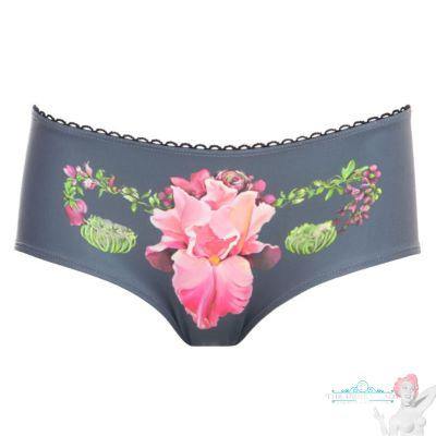 Lickstarter Floral Uterus Print Panties