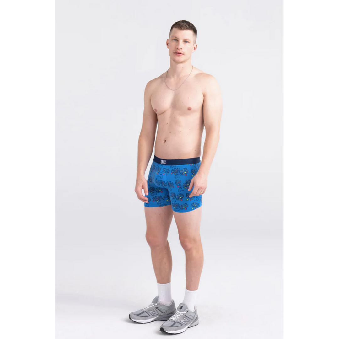 Vibe Super Soft Men's Boxer Brief 2 pack Moosletoe/Navy