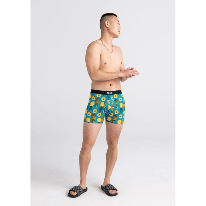 Saxx Ultra Super Soft Men's Boxer Brief with Sunflower Print