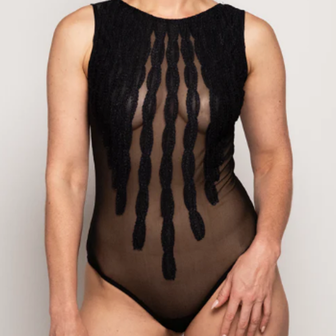 Cascade Bodysuit | Black