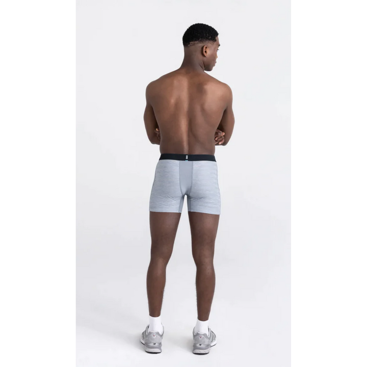 DropTemp Cooling Mesh Boxer Brief Mid-Grey Heather