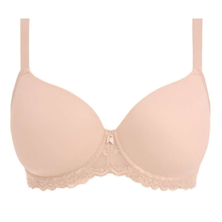 Offbeat Moulded Demi Bra | Natural Beige