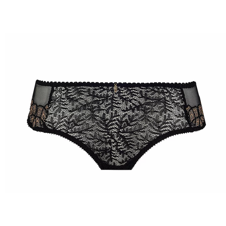 Empreinte Swan Shorty with gold accent, French Lingerie