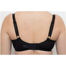 Load image into Gallery viewer, Tulipan Lace Balcony Bra Black
